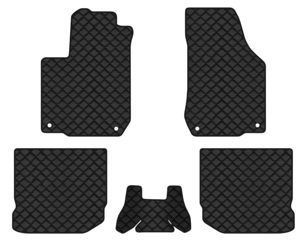 Коврики из экокожи в салон авто EVAtech ECO для Golf (IV) 5-doors Volkswagen 1997-2006 4 поколение Htb EU VW24307CG5AV4BBB