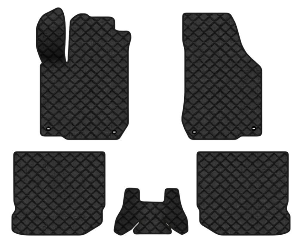 Коврики из экокожи в салон авто EVAtech ECO для Golf (IV) 5-doors Volkswagen 1997-2006 4 поколение Htb EU VW24306CV5TL4BBB