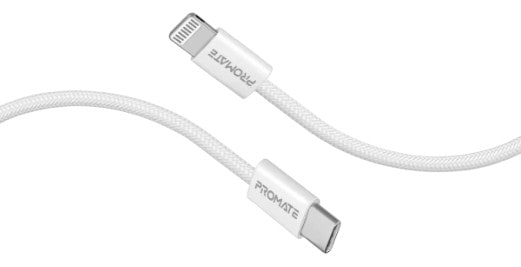 Кабель синхронизации данных Promate USB Type-C-Lightning (ecoline-ci120.white)