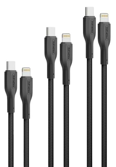 Кабель синхронізації даних Promate Type-C-Lightning (cablekit-ci) - Фото 1