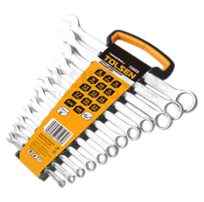 Набор комбинированных ключей Tolsen 6-22 мм 12 шт. (15888)