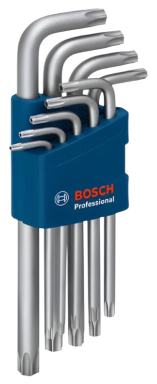 Набір шестигранних ключів Bosch 9 шт. (1.600.A01.TH4)