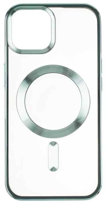 Чохол для смартфону Gelius Chrome Frame Case MagSafe for iPhone 12 Pro Max Green (94688) - Фото 1
