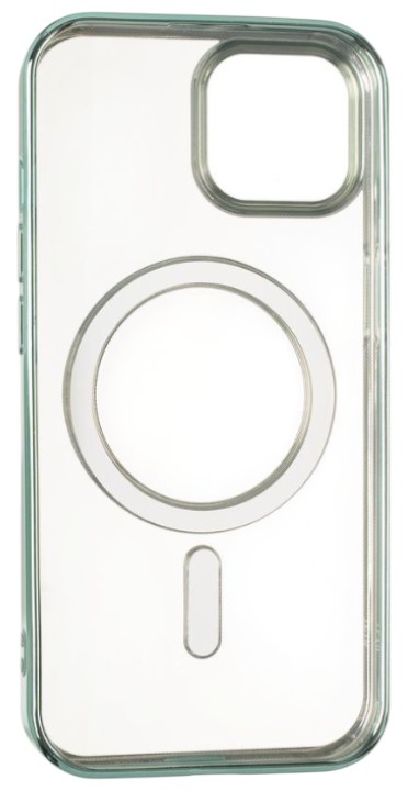 Фото - Чохол для смартфону Gelius Chrome Frame Case MagSafe for iPhone 15 Pro Green (94706)