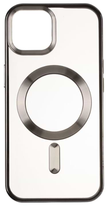 Чохол для смартфону Gelius Chrome Frame Case MagSafe for iPhone 15 Pro Max Black (95816) - Фото 1