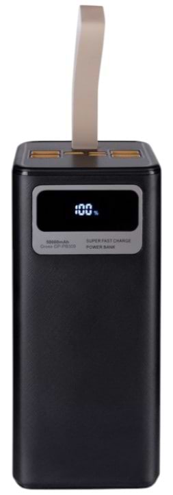 Фото - Батарея мобильная Gelius Gross GP-PB309 50000mAh QC+PD 22.5W/Led Black (99214)