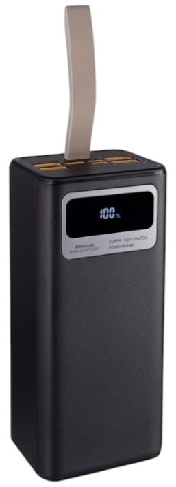 Фото - Батарея мобільна Gelius Wide GP-PB308 40000mAh QC+PD 22.5W/Led Black (99213)