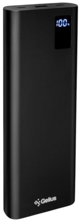 Фото - Батарея мобільна Gelius Hype GP-PB306 30000mAh QC+PD 100W + кабель Type-C/Type-C (1m,100W) Black (99209)