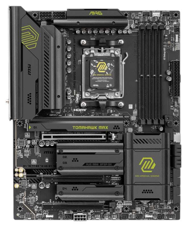 Материнська плата MSI MAG B850 TOMAHAWK MAX WIFI