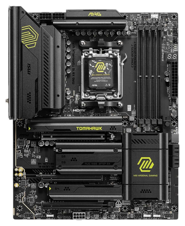 Фото - Материнская плата MSI MAG X870E TOMAHAWK WIFI Фото - Материнская плата MSI MAG X870E TOMAHAWK WIFI