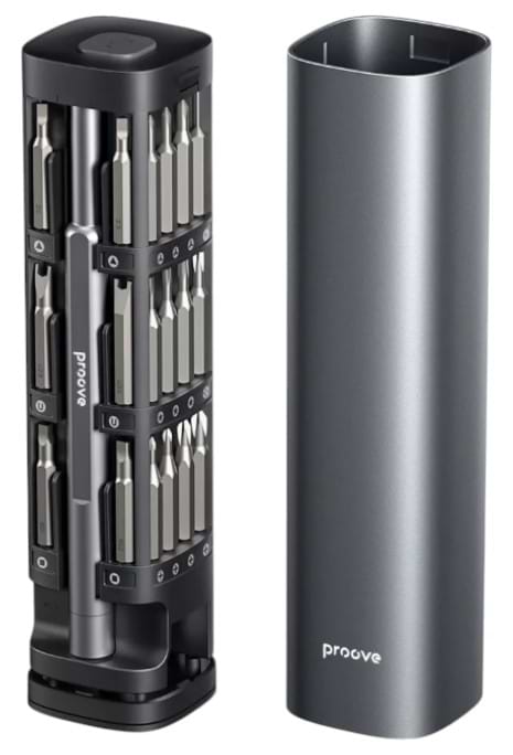 Набір викруток Proove Багатофункціональний Fixer 46in1 Gray (MTSF46000003)