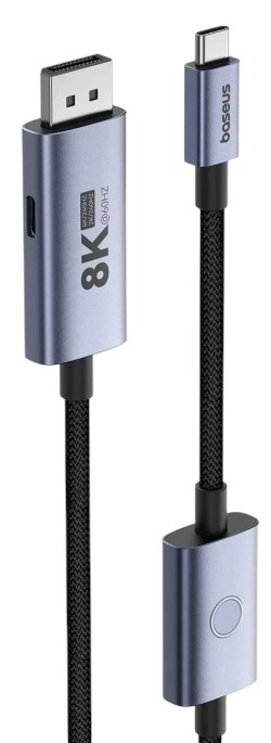 Кабель синхронізації даних Baseus High Definition Series Type-C to DP (B0063370D111-02)