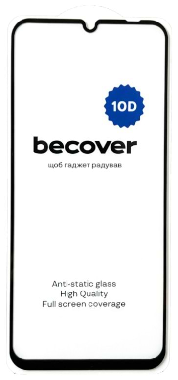 Защитное стекло для смартфона BeCover for Xiaomi Redmi 13C 10D Black (711372) - Фото 1