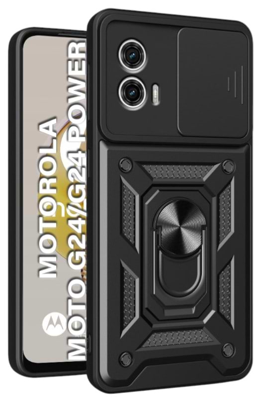 Чехол для смартфона BeCover Military for Motorola Moto G24/G24 Power Black (710722) - Фото 1