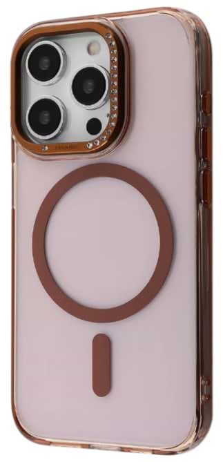 Чехол для смартфона Proove VS1 Case with Magnetic Ring iPhone 15 Pro gold (PCVSIP15P030) - Фото 1