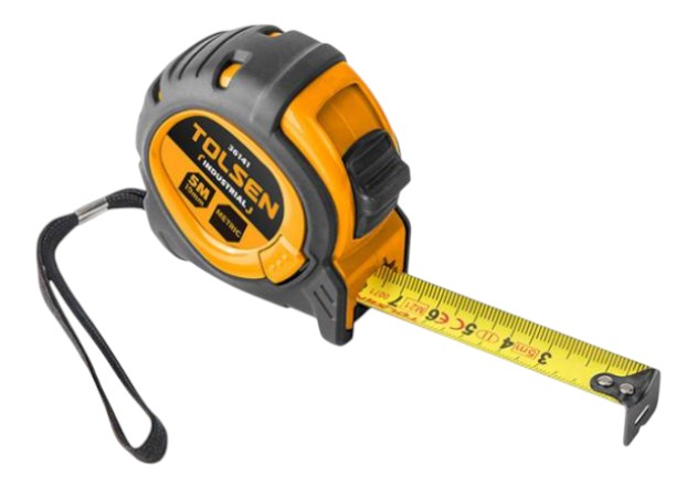 Рулетка Tolsen Ерго 5мх19мм (36141)