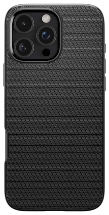 Чохол для смартфону Spigen for iPhone 16 Pro Max Liquid Air Matte Black (ACS07988) - Фото 1