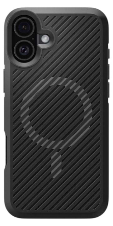 Чохол для смартфону Spigen for iPhone 16 Core Armor MagFit, Matte Black (ACS08221) - Фото 1