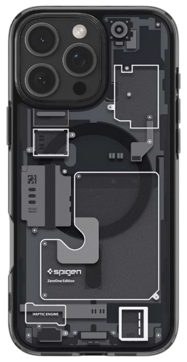 Фото - Чехол для смартфона Spigen for iPhone 16 Pro Max, Ultra Hybrid MagFit, Zero One (ACS08004) Фото - Чехол для смартфона Spigen for iPhone 16 Pro Max, Ultra Hybrid MagFit, Zero One (ACS08004)