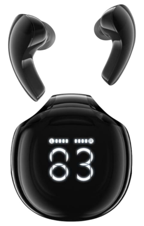 Фото - Навушники вкладиші бездротові TWS AceFast T9 obsidian black (6974316282570)