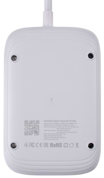Фото - Сетевой фильтр Gelius T-Power 3р 65W 2m GP-PS-003 White (99442)