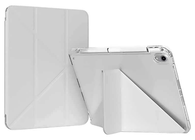 Чохол для планшету BeCover Ultra Slim Origami Transparent з кріпленням Apple iPad Mini 6 2021 Gray (712931) - Фото 1