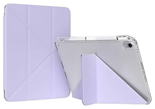 Фото - Чехол для планшета BeCover Ultra Slim Origami Transparent с креплением Apple iPad Mini 6 2021 Purple (712933)