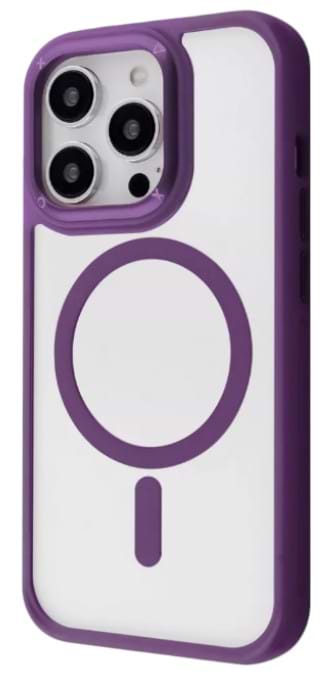 Чехол для смартфона Proove Clear Essence Case with Magnetic Ring iPhone 13 Pro Deep Purple (PCCEIP13P004) - Фото 1