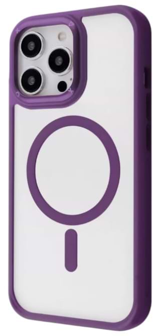 Чохол для смартфону Proove Clear Essence Case with Magnetic Ring iPhone 14 Pro Max deep purple (PCCEIP14PM04) - Фото 1