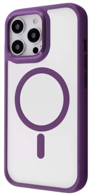 Чехол для смартфона Proove Clear Essence Case with Magnetic Ring iPhone 15 Pro Max deep purple (PCCEIP15PM04) - Фото 1