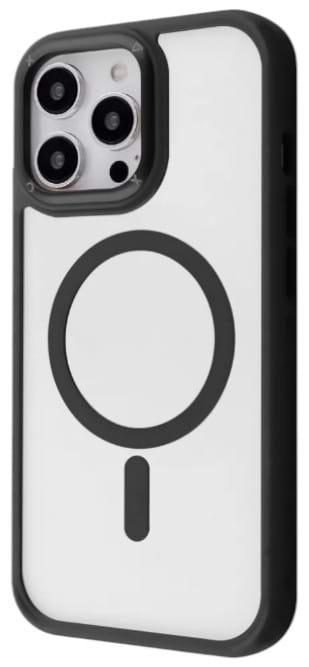 Чехол для смартфона Proove Clear Essence Case with Magnetic Ring iPhone 14 Pro Max black (PCCEIP14PM02) - Фото 1
