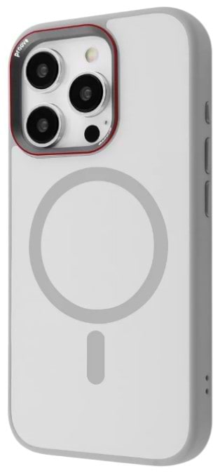 Фото - Чохол для смартфону Proove Sapphire Case with Magnetic Ring iPhone 15 Pro natural titanium (PCSAIP15P027) Фото - Чохол для смартфону Proove Sapphire Case with Magnetic Ring iPhone 15 Pro natural titanium (PCSAIP15P027)