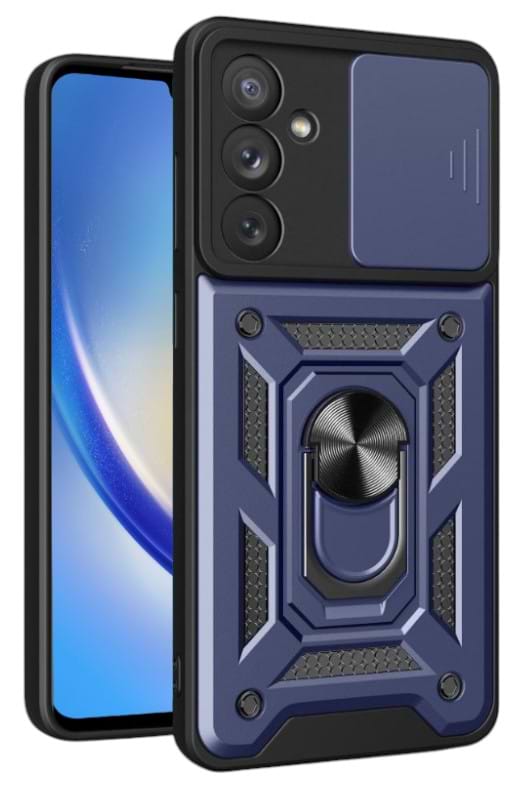 Чохол для смартфону BeCover Military for Samsung Galaxy S24 FE SM-S721 Blue (713072)" - Фото 1