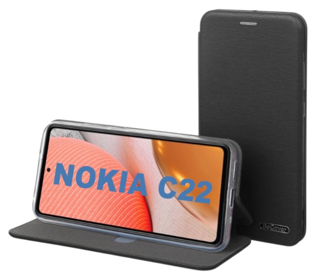 Чехол для смартфону BeCover Exclusive for Nokia C22 Black (710248) - Фото 1