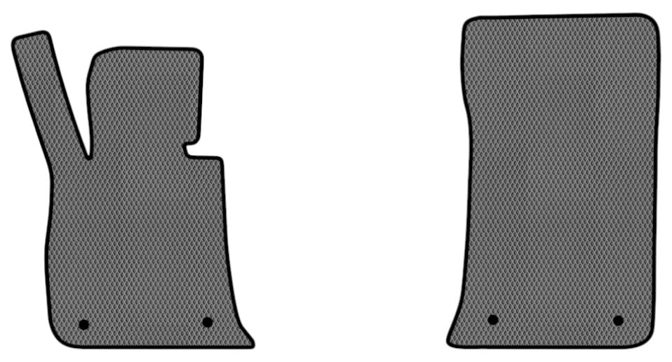 EVA килимки в салон авто передні EVAtech для 3 Series (E90) BMW 2005-2013 5 покоління Sedan EU (BM2861A2BW4RGB)