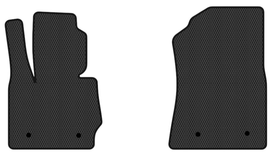 EVA килимки в салон авто передні EVAtech для X3 (F25) BMW 2010-2017 2 покоління SUV USA (BM31393A2BW4RBB)