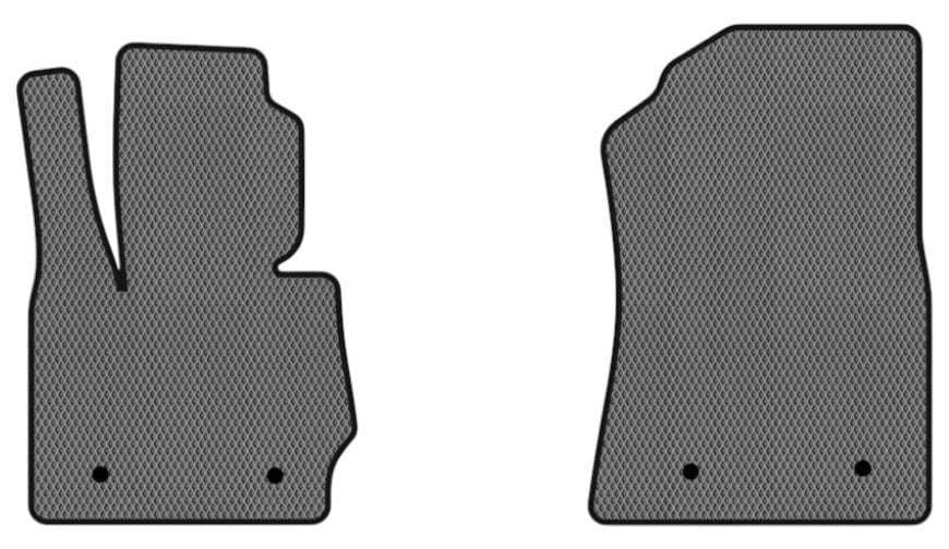 EVA килимки в салон авто передні EVAtech для X3 (F25) BMW 2010-2017 2 покоління SUV USA (BM31393A2BW4RGB)