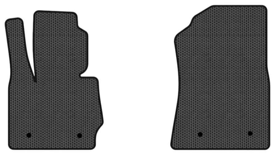 EVA килимки в салон авто передні EVAtech для X3 (F25) BMW 2010-2017 2 покоління SUV USA (BM31393A2BW4SBB)