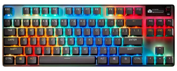 Фото - Клавіатура бездротова ігрова SteelSeries Apex Pro TKL WL Gen 3 UA HyperMagnetic (64871)