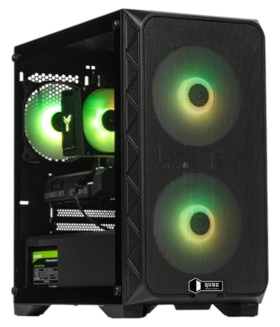 Корпус QUBE FLOW Black (FLOW_FBNU3)