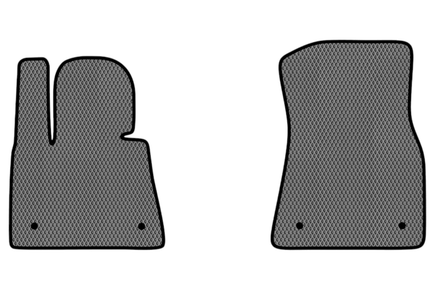 EVA килимки в салон авто передні EVAtech для X7 (G07) BMW 2018 1 покоління SUV EU (BM22036A2BW4RGB)