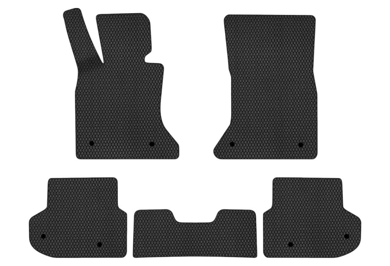EVA коврики в салон авто EVAtech для 5 Series (F10) (xDrive) Restyling Electric seats BMW 2013-2017 6 поколение Sedan EUBM11058C5BW8RBB