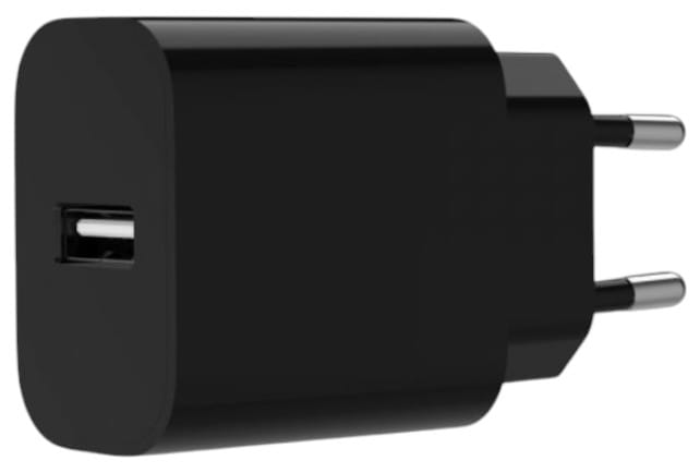 Мережевий зарядний пристрій Gembird 1 USB-A 5V/2.4A 12W (TA-UC-1A12-01-BK) - Фото 1