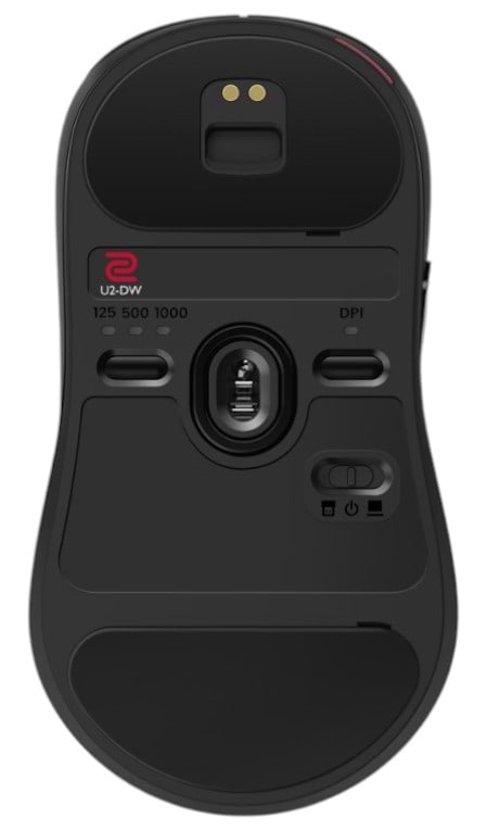 Фото - Миша бездротова ігрова Zowie U2‑DW Black (9H.N4PBE.A2E)