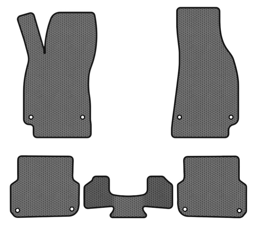 EVA коврики в салон авто EVAtech для A6 (C6) Avant Audi 2005-2008 3 поколение Combi EU (AU12364CVK5AV8SGB)