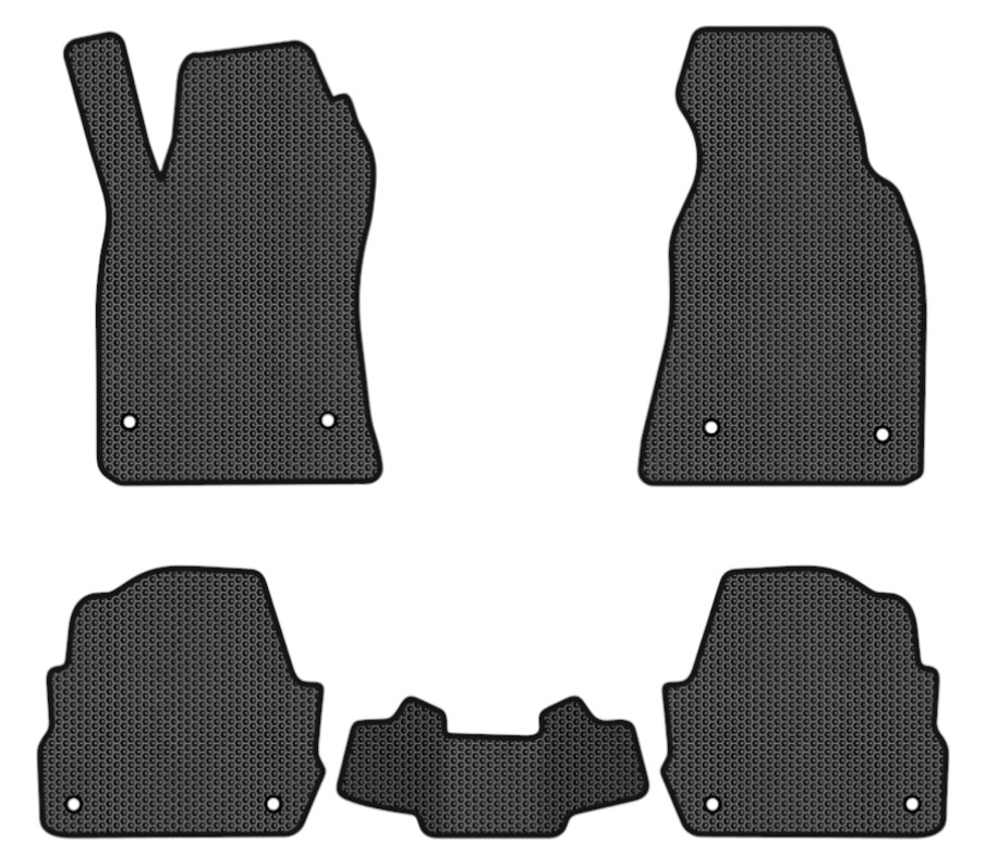 EVA коврики в салон авто EVAtech для A6 (C5) 4WD Restyling Audi 2001-2004 2 поколение Combi EU (AU31486CVK5AV8SBB)