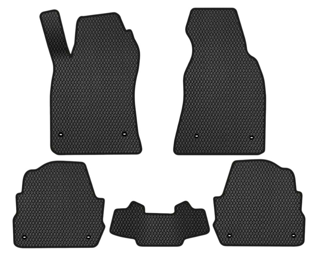 EVA коврики в салон авто EVAtech для A6 (C5) FWD Restyling Audi 2001-2004 2 поколение Combi EU (AU34126CVK5TL8RBB)