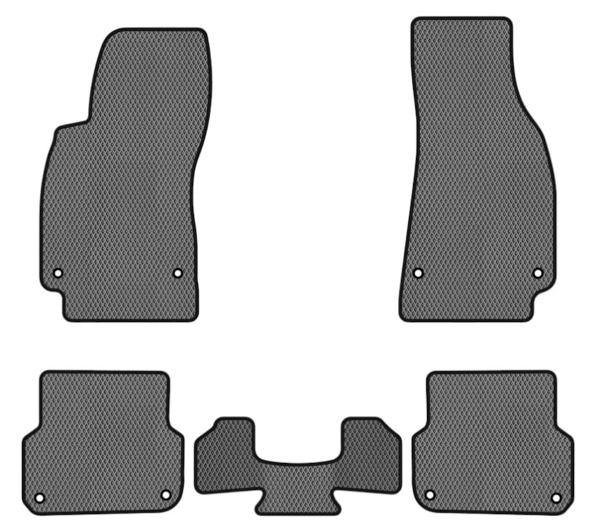 EVA коврики в салон авто EVAtech для A6 (C6) Avant Audi 2005-2008 3 поколение Combi EU (AU12364CGK5AV8RGB)