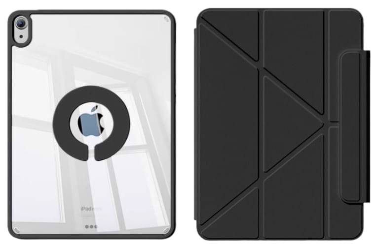 Чохол для планшету BeCover Ultra Slim Origami Flex з кріпленням Apple iPad Mini 6 2021 Black (712967) - Фото 1