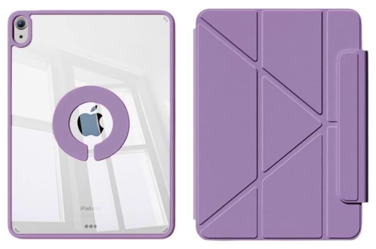 Чохол для планшету BeCover Ultra Slim Origami Flex з кріпленням Apple iPad Mini 6 2021 Purple (712968) - Фото 1